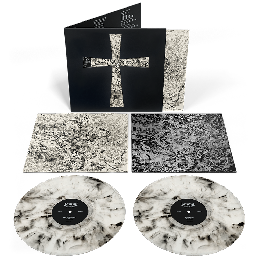 TONY IOMMI 'FROM THE DARK' 2LP (Exclusive – White & Black Marble