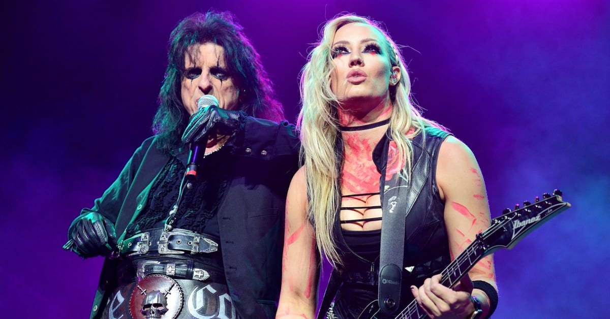 'She's back!': Nita Strauss rejoins Alice Cooper's band - Metal Edge ...