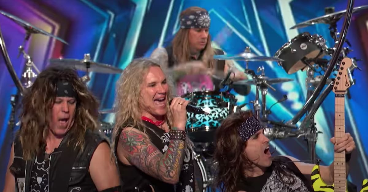 See Steel Panther rip through 'Eyes of a Panther' on 'America's Got