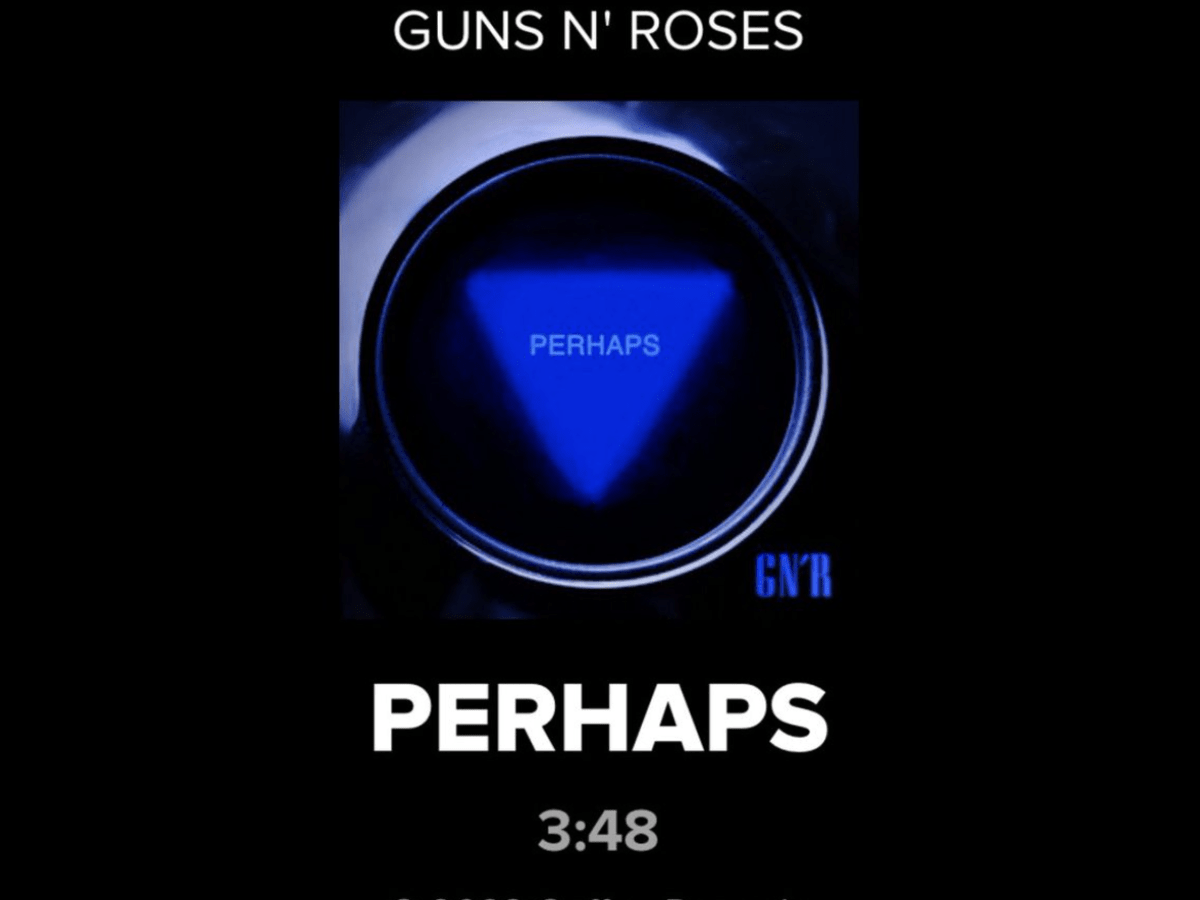Guns N' Roses release new single Perhaps