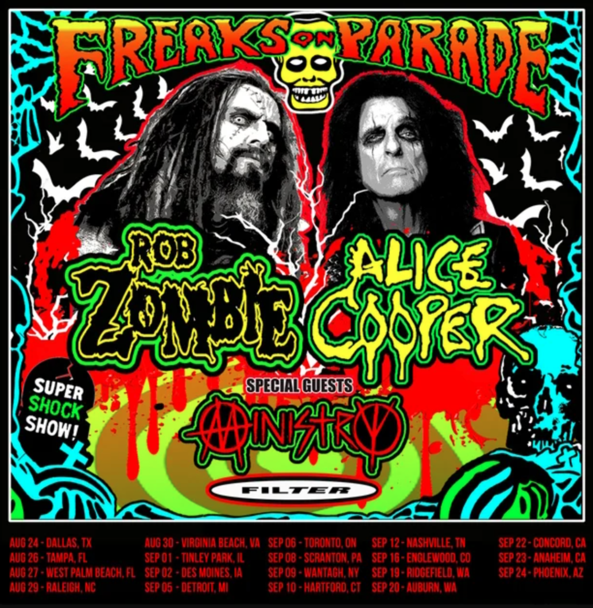 rob zombie tour 2023 europa