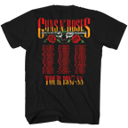 GUNS N ROSES 87-88 TOUR  F/B T-SHIRT