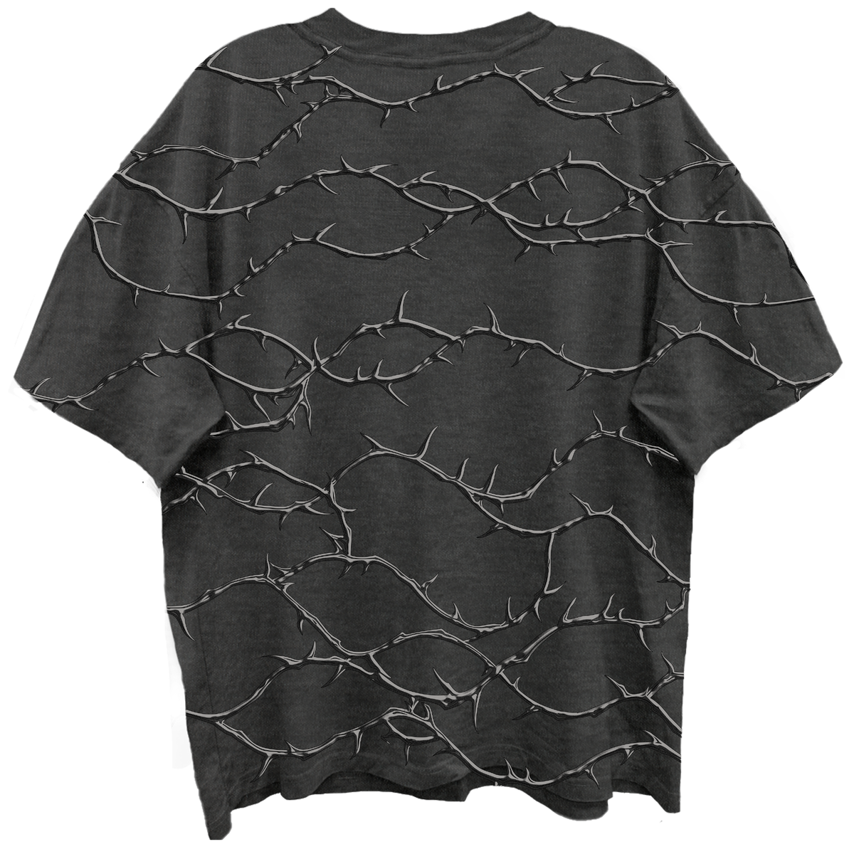 GUNS N ROSES SKULL ROSES FRONT/BCK VINTAGE BLACK ENZYME WASH T-SHIRT/GIANT VINTAGE T-SHIRT