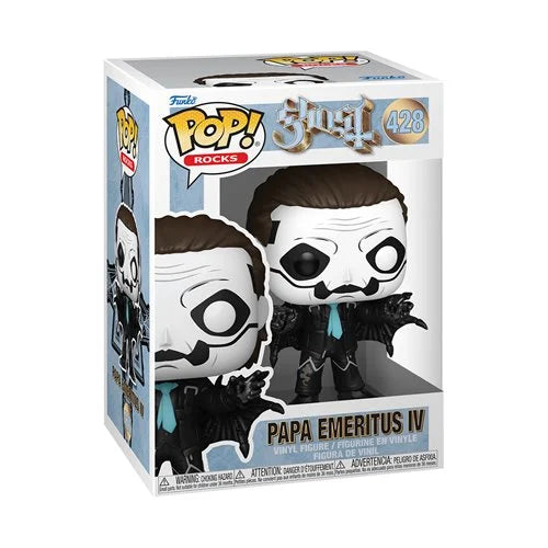 GHOST PAPA EMERITUS IV BAT OUTFIT FUNKO POP! ROCKS FIGURE