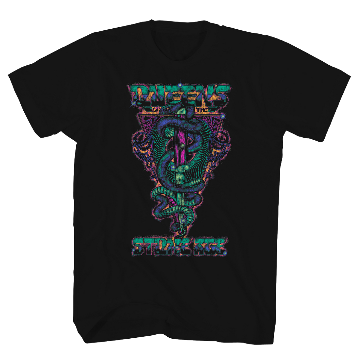QUEENS OF THE STONE AGE SNAKE T-SHIRT