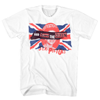 SEX PISTOLS GOD SAVE THE QUEEN WHITE T-SHIRT