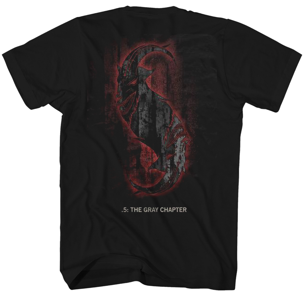SLIPKNOT THE GRAY CHAPTER STAR T-SHIRT