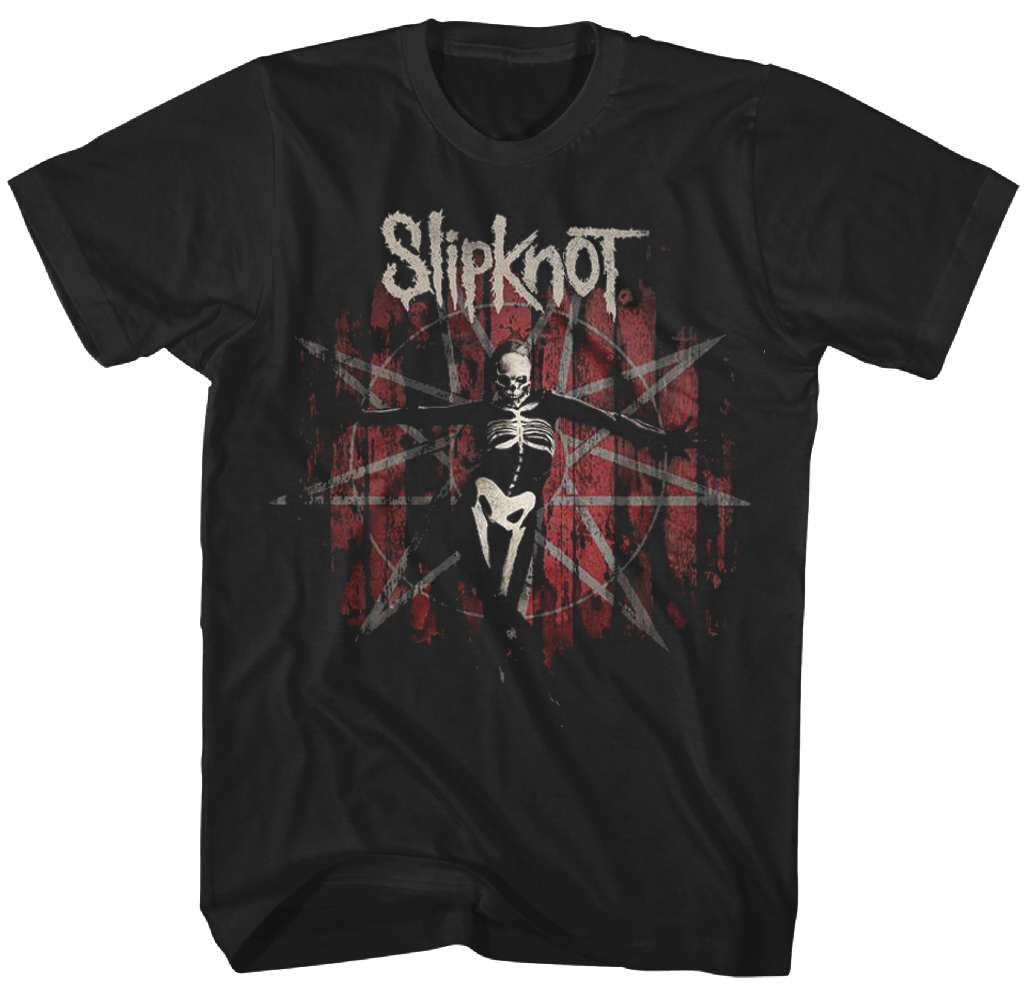 SLIPKNOT THE GRAY CHAPTER STAR T-SHIRT
