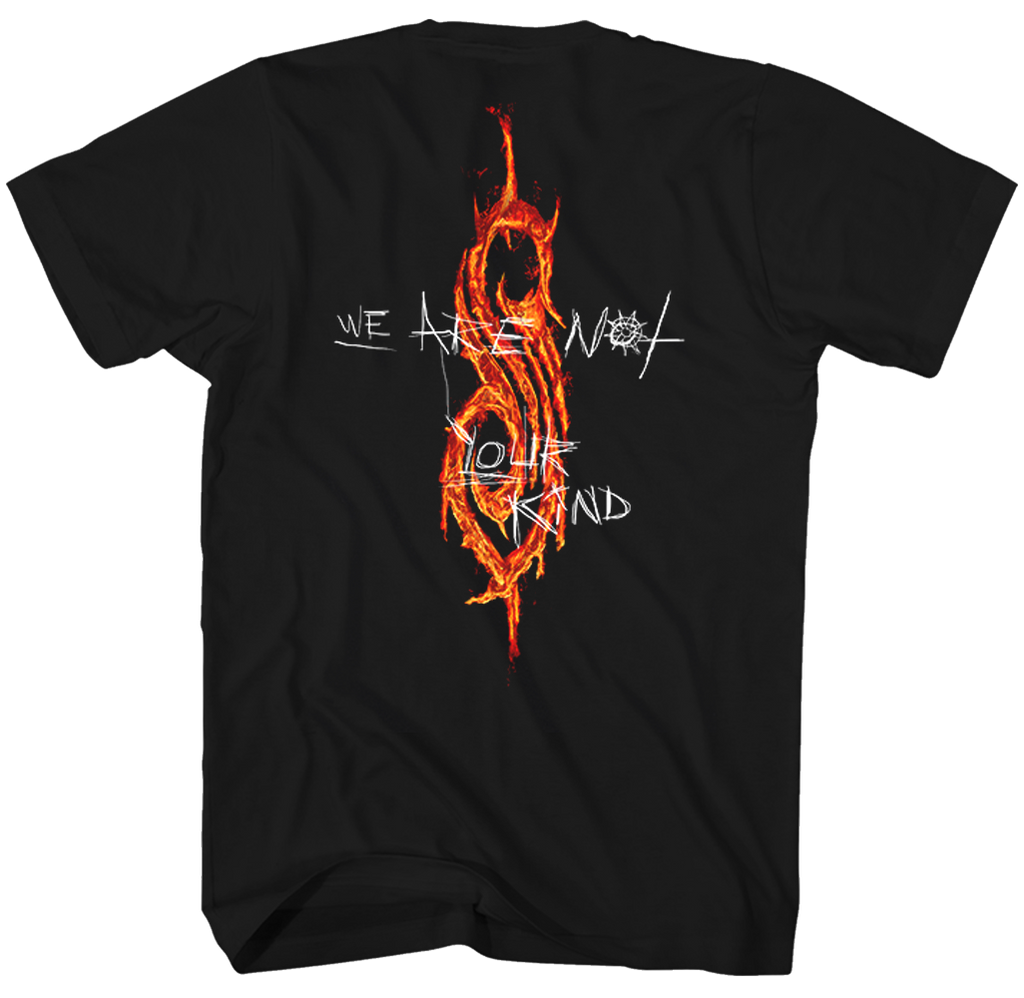 SLIPKNOT WE ARE NOT YOUR KIND FIRE T-SHIRT