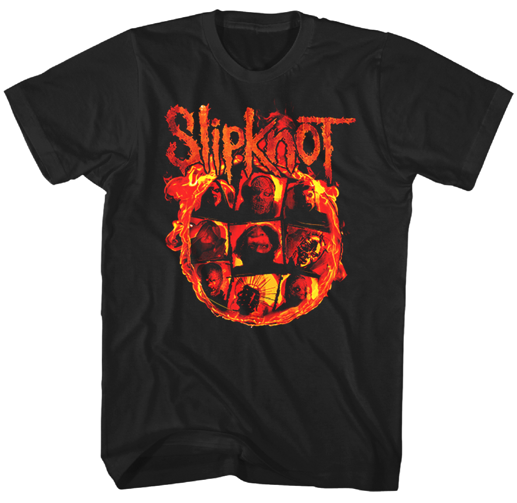 SLIPKNOT WE ARE NOT YOUR KIND FIRE T-SHIRT