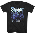 SLIPKNOT MEMBER NUMBERS PHOTO T-SHIRT