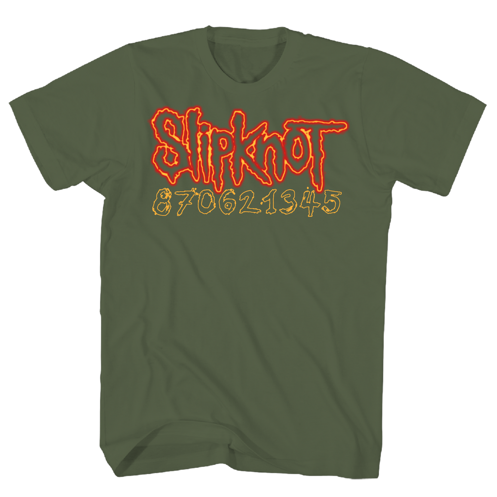 SLIPKNOT NEON 'DON'T JUDGE ME' T-SHIRT
