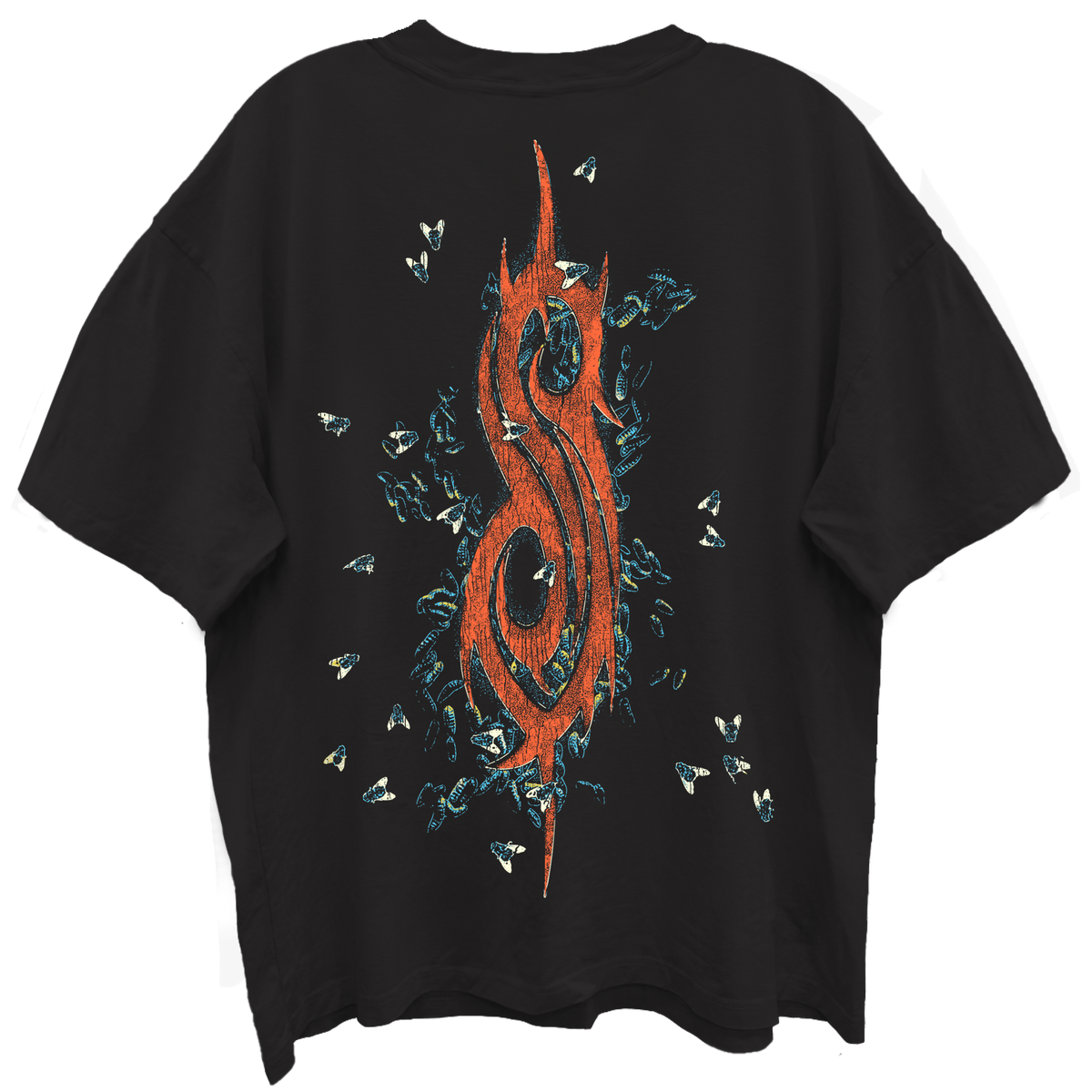 SLIPKNOT EVERGREEN GIANT VINTAGE LIMO BLACK T-SHIRT