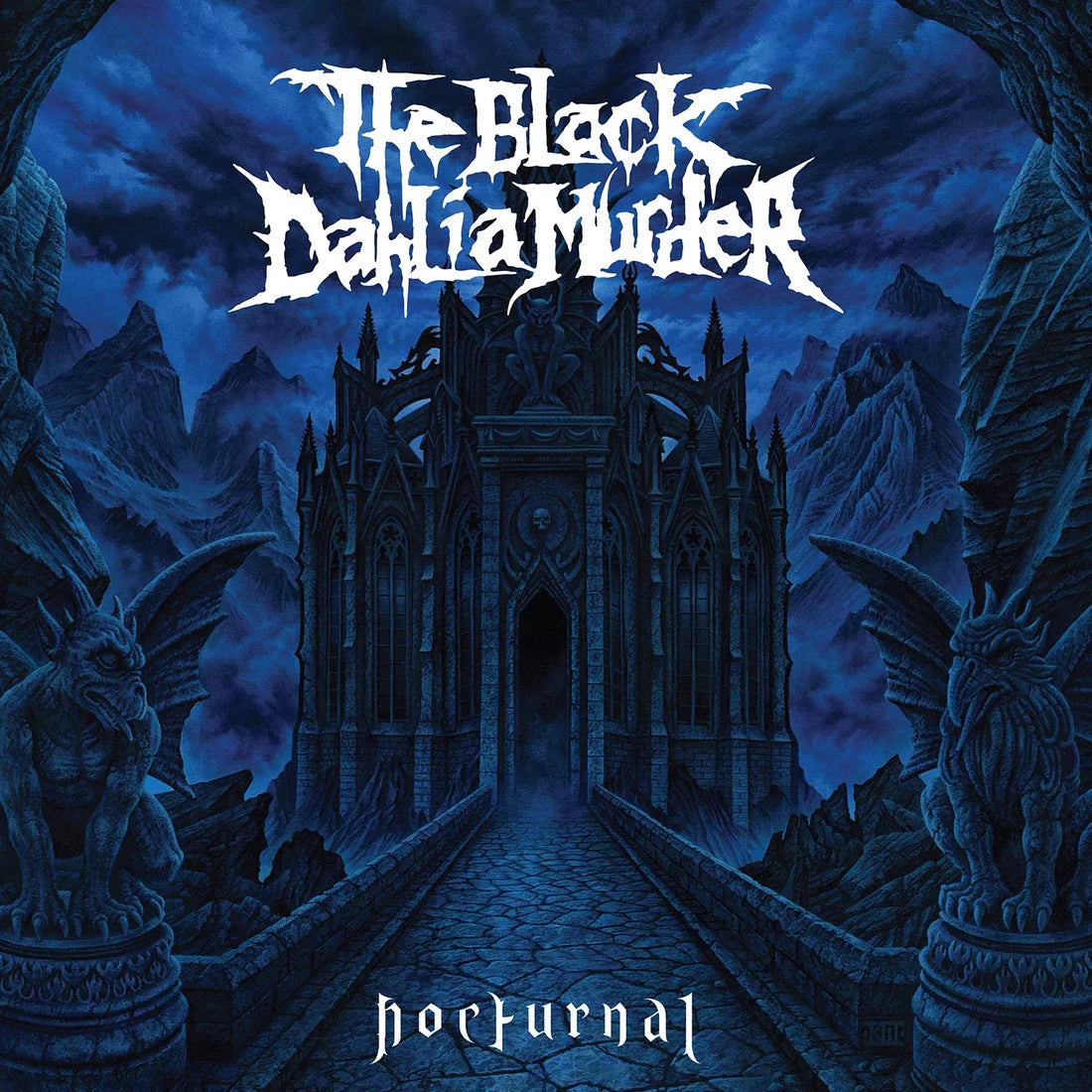 THE BLACK DAHLIA MURDER 'NOCTURNAL' LP (Blue/Black/Gray Marble Vinyl)