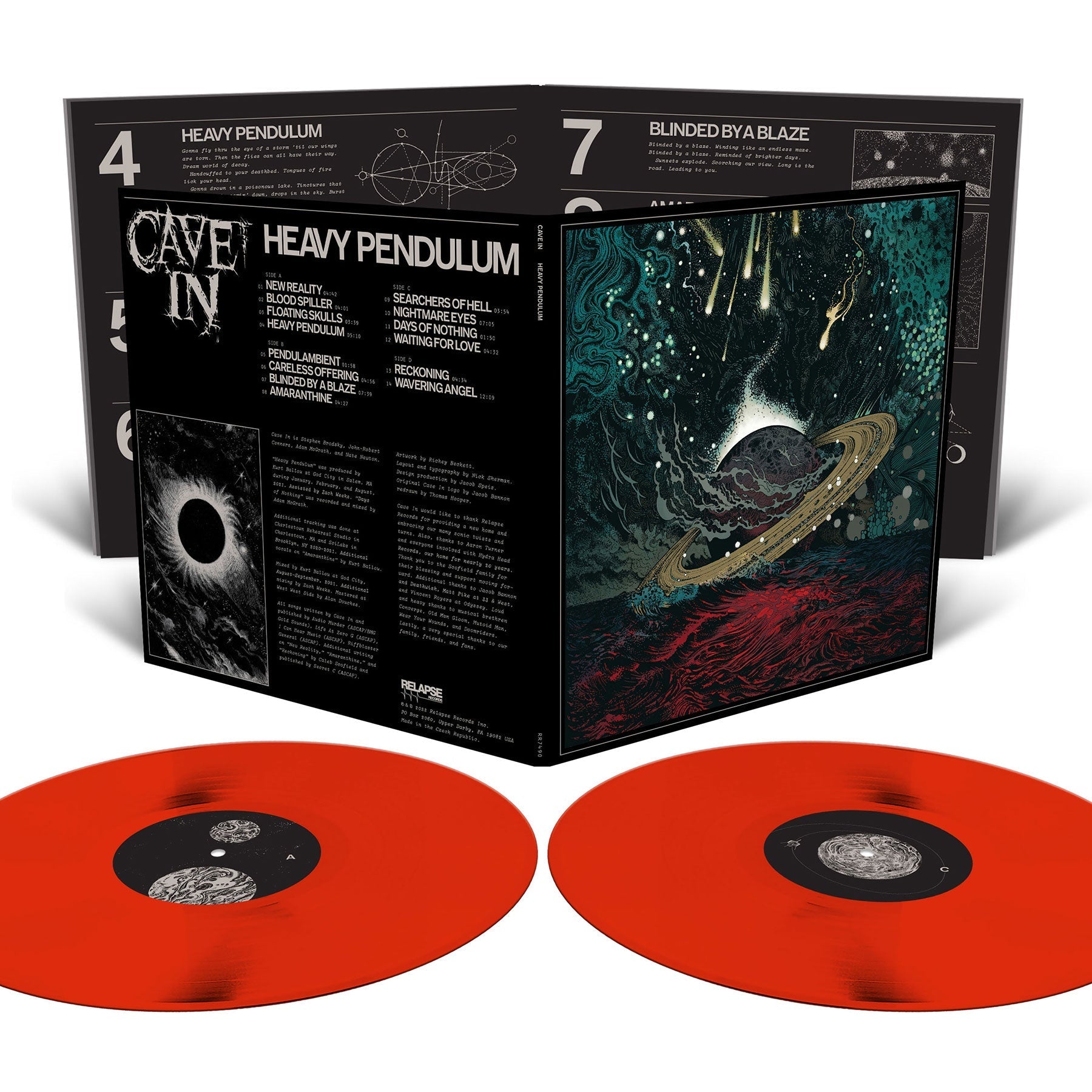 CAVE IN 'HEAVY PENDULUM' 2LP (Blood Red Vinyl)