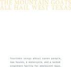 THE MOUNTAIN GOATS 'ALL HAIL WEST TEXAS' LP