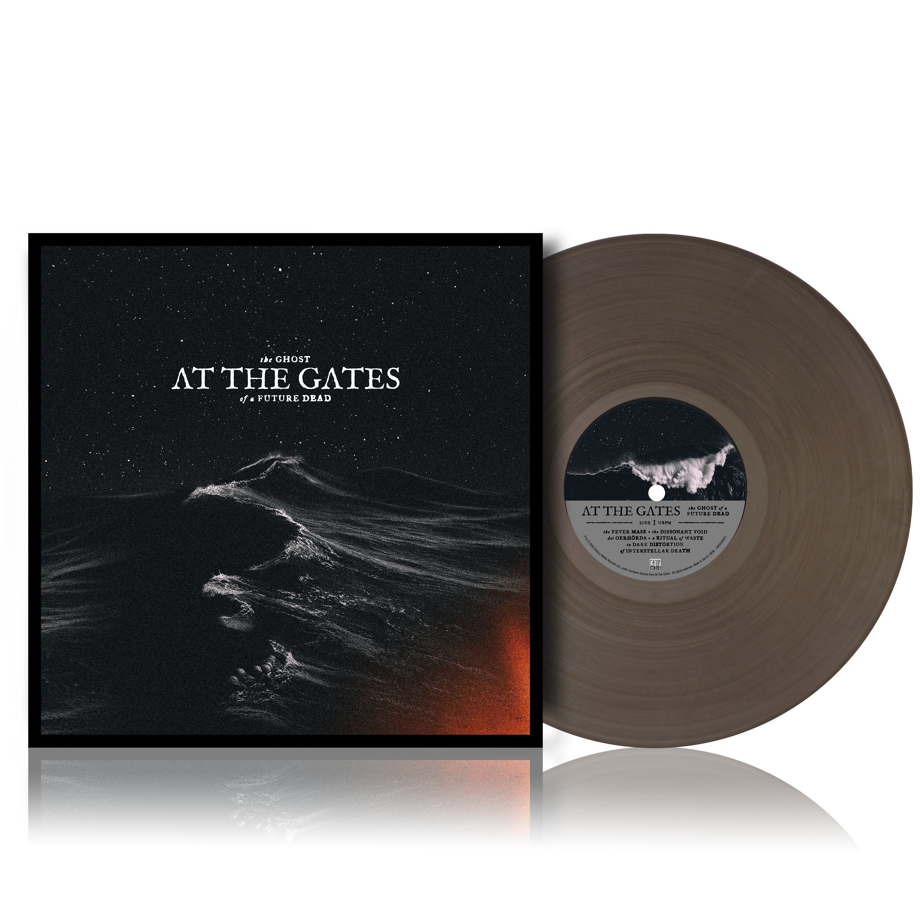 AT THE GATES ‘THE GHOST OF A FUTURE DEAD’ LP (Exclusive – Limited to 500, Transparent Black Ice Vinyl)