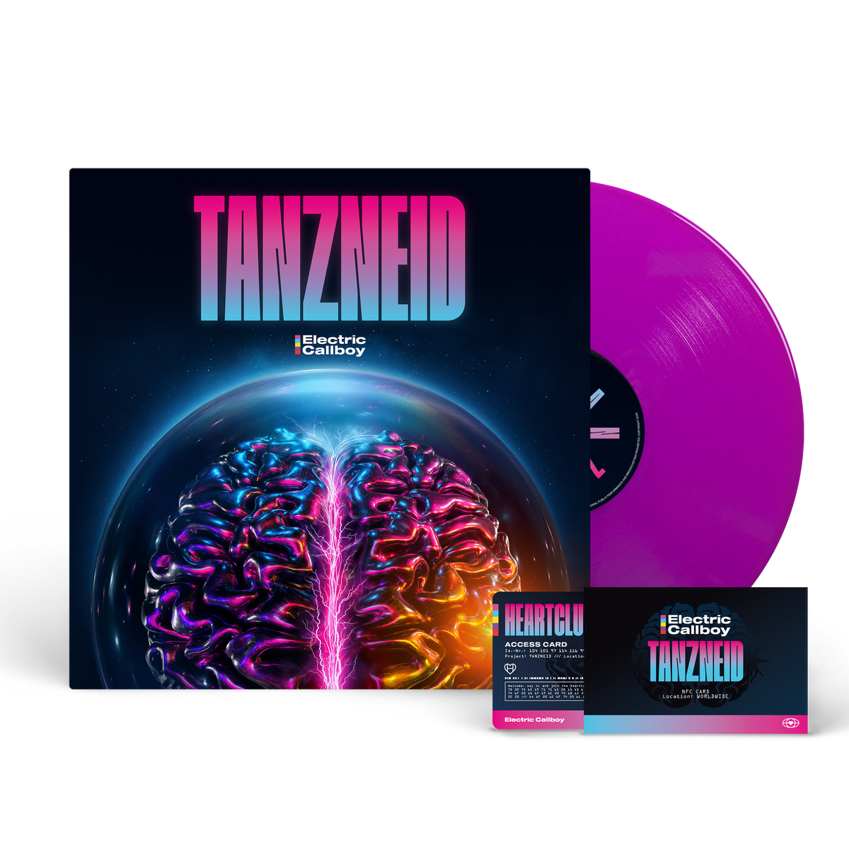 ELECTRIC CALLBOY ‘TANZNEID’ LP (Exclusive – Limited to 300, Neon Violet Vinyl)