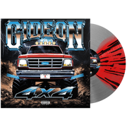 GIDEON ‘4X4’ EP (Exclusive – Limited to 100, Clear & Red Butterfly w/ Black Splatter Vinyl)