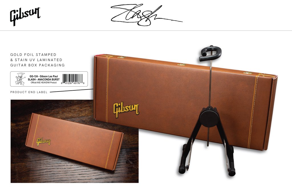 SLASH - GIBSON LES PAUL STANDARD APPETITE BURST MINI GUITAR