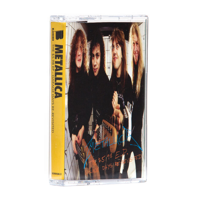 METALLICA '$5.98 EP GARAGE DAYS RE-REVISITED' CASSETTE