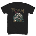 TRIVIUM SKELETON HEAD BLACK T-SHIRT