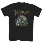TRIVIUM SKELETON HEAD BLACK T-SHIRT