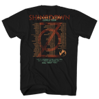SHINEDOWN PLANET ZERO WORLD TOUR BLACK T-SHIRT