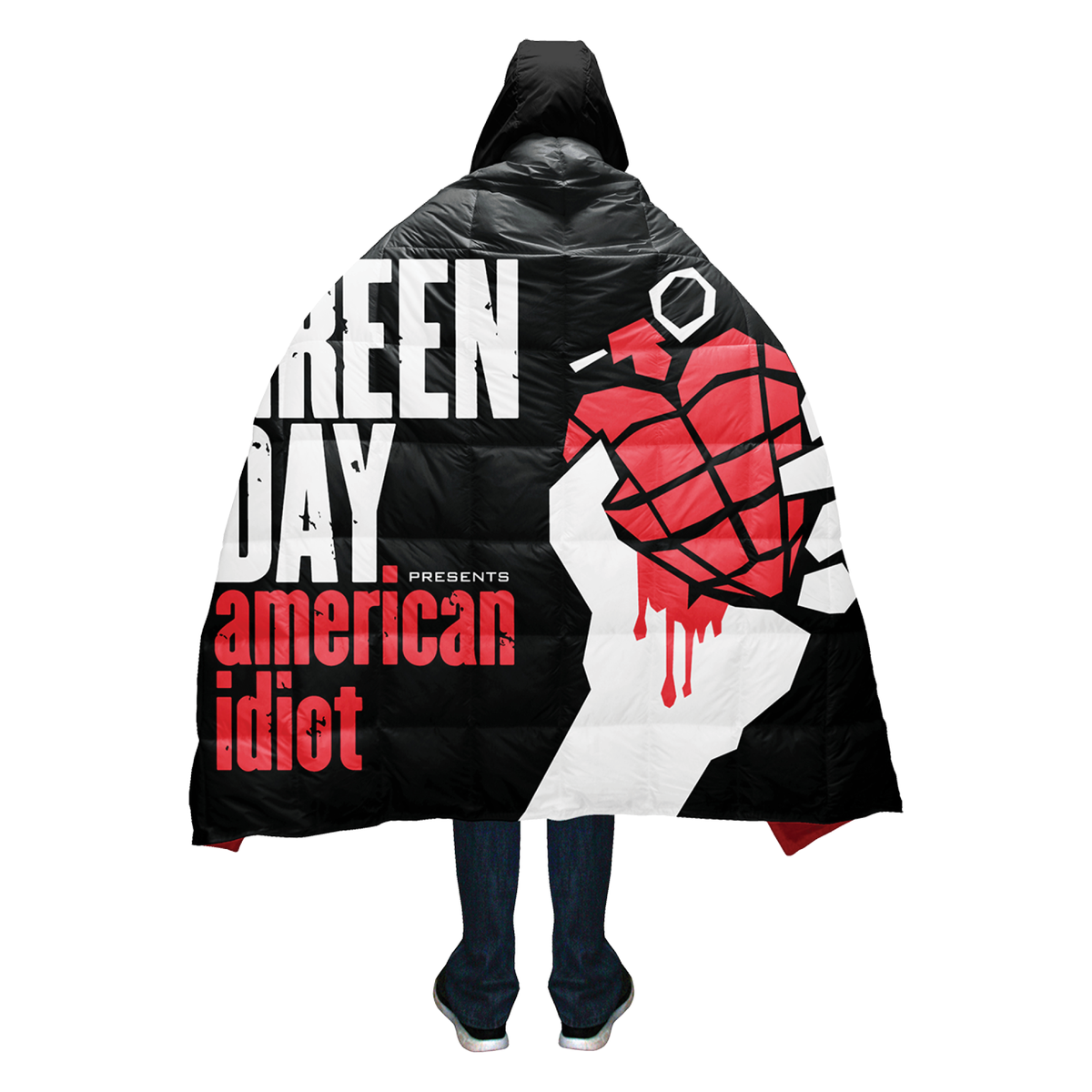 GREEN DAY  FESTIVAL PONCHO