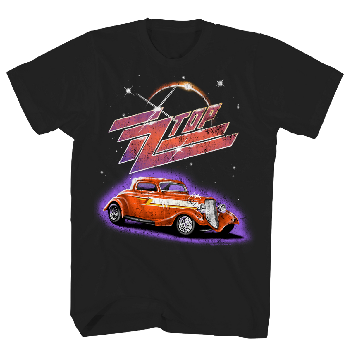ZZ TOP ELIMINATOR BLACK T-SHIRT