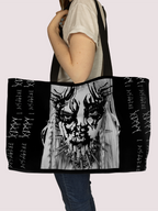 POPPY - 'I DISAGREE' OVERSIZED TOTE BAG