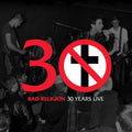 BAD RELIGION '30 YEARS LIVE' LP
