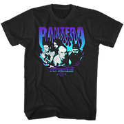 PANTERA CWBYS FRM HELL PRPL FLM T-SHIRT
