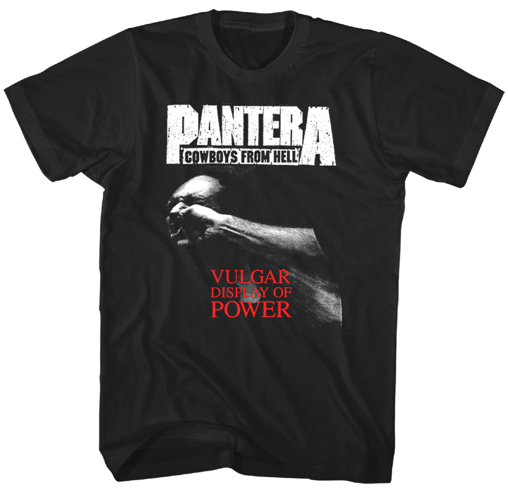 PANTERA "VULGAR DISPLAY OF POWER" T-SHIRT