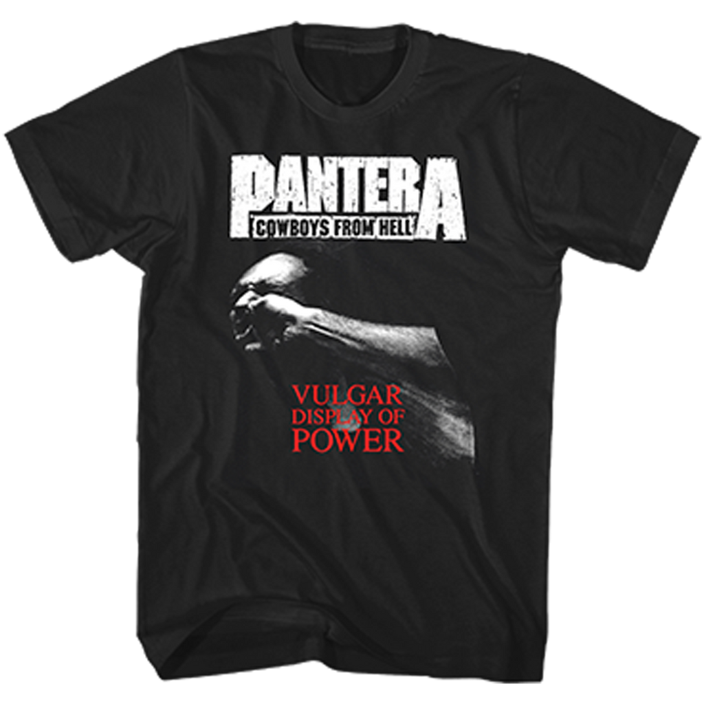 PANTERA VULGAR DISPLAY OF POWER T-SHIRT