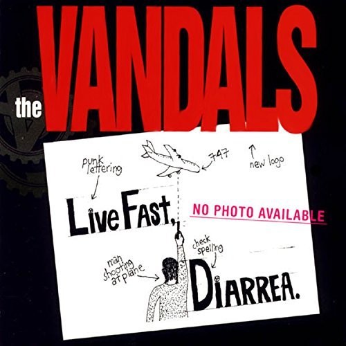 THE VANDALS 'LIVE FAST DIARRHEA' LP (Green Vinyl)