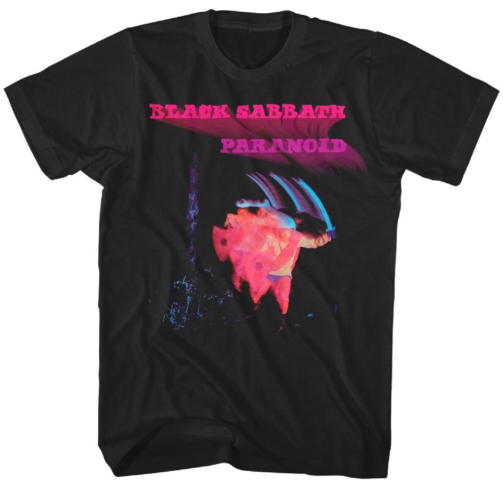 BLACK SABBATH "PARANOID MTN TRLS" T-SHIRT