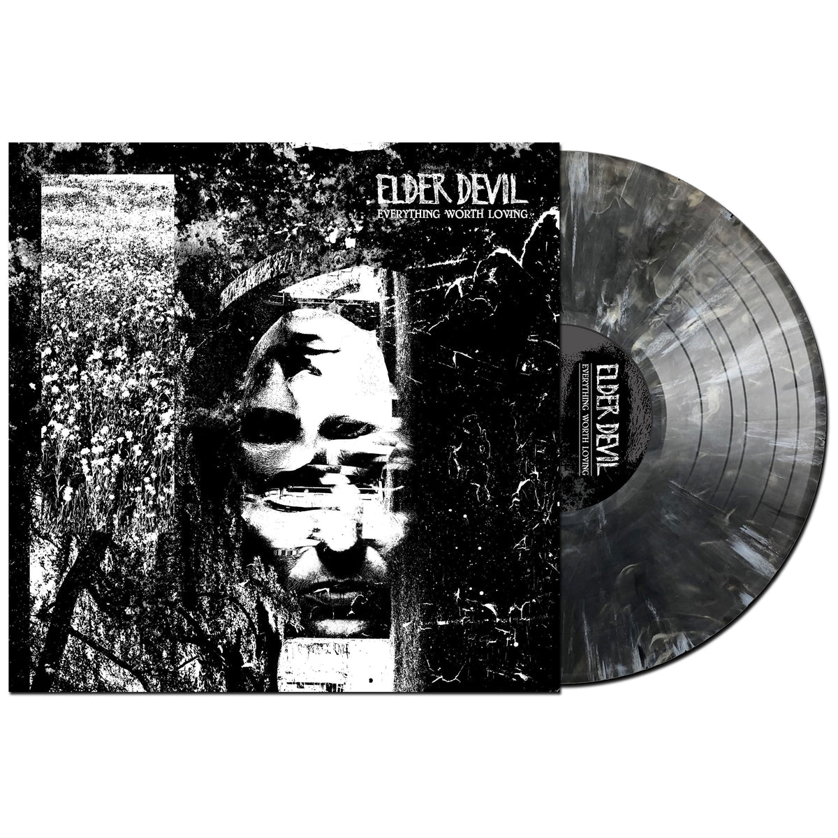 ELDER DEVIL 'EVERYTHING WORTH LOVING' LP (Black & Grey Vinyl)