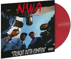 N.W.A. 'STRAIGHT OUTTA COMPTON' LP (Red Vinyl)