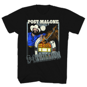 POST MALONE F1 TRILLION BLACK T-SHIRT