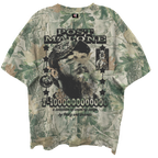 POST MALONE F-1 WOODLAND CAMO GIANT VINTAGE T-SHIRT