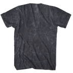 POST MALONE SIDE PROFILE BLACK MINERAL WASH T-SHIRT