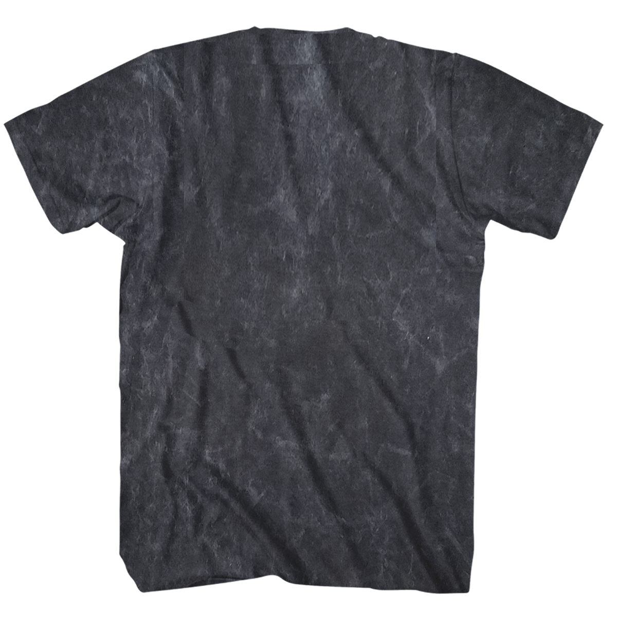 POST MALONE SIDE PROFILE BLACK MINERAL WASH T-SHIRT