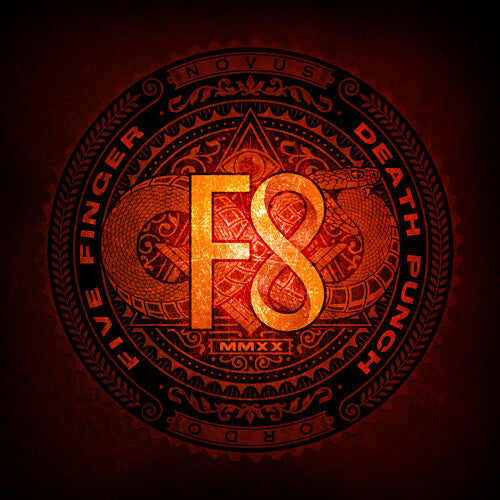 FIVE FINGER DEATH PUNCH 'F8' 2LP (Red Vinyl)