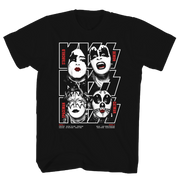 KISS DEBUT ALBUM BLACK T-SHIRT