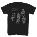 KISS DRESSED TO KILL FACES BLACK T-SHIRT