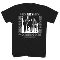 KISS DRESSED TO KILL PHOTO IMAGE BLACK T-SHIRT