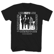 KISS DRESSED TO KILL PHOTO IMAGE BLACK T-SHIRT