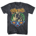 AEROSMITH SWEET EMOTION US TOUR BLACK MINERAL WASH  T-SHIRT
