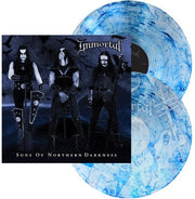IMMORTAL 'SONS OF NORTHERN DARKNESS' 2LP (Clear & Blue Swirl Vinyl)